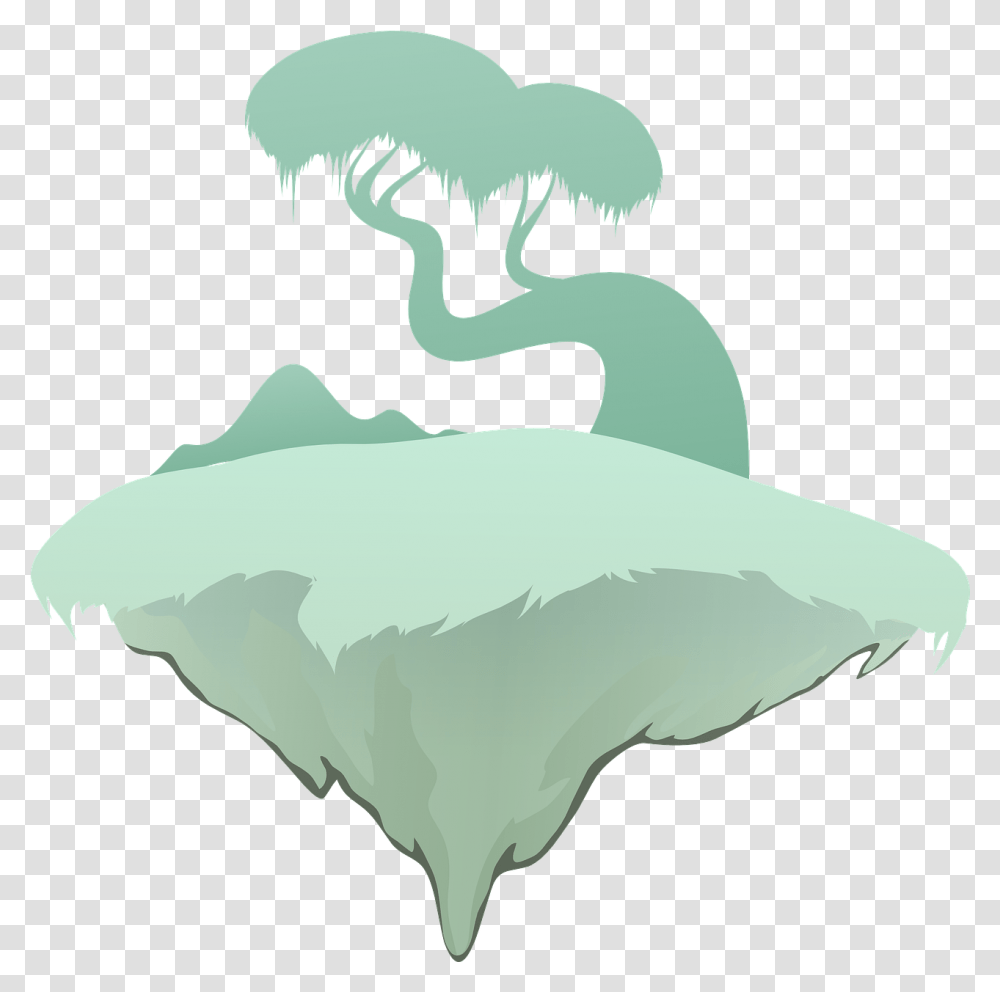 Trees Green Silhouette Free Vector Graphic On Pixabay Silueta La, Swan, Bird, Animal, Pelican Transparent Png