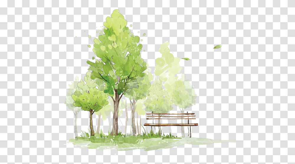 Trees Watercolor How In Tree Plan Watercolor, Plant, Graphics, Art, Vegetation Transparent Png