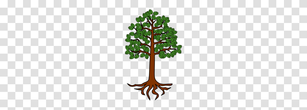 Trees With Roots Clip Art, Plant, Cross, Palm Tree Transparent Png