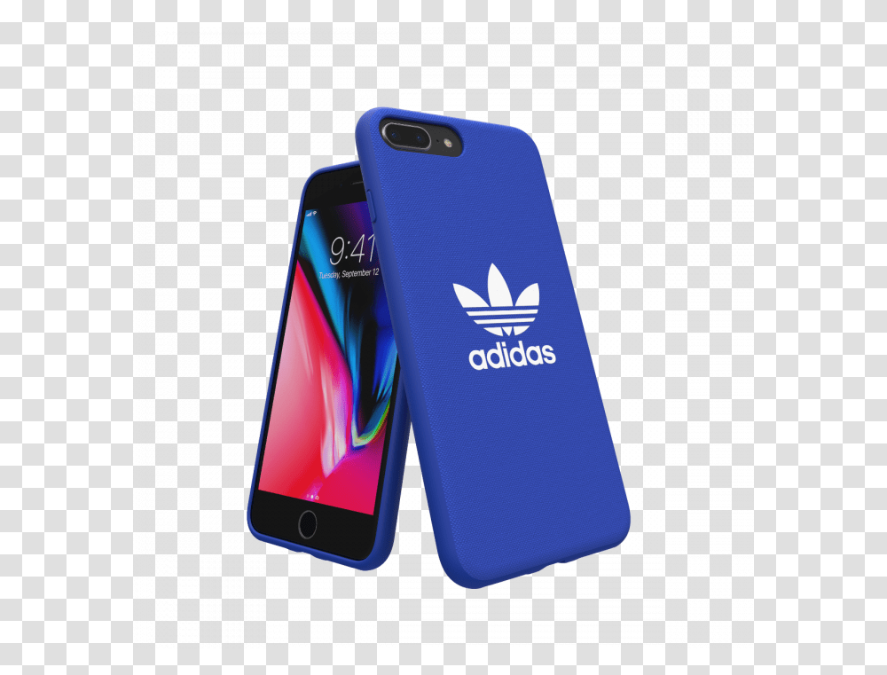 Trefoil Snap Case Blue Iphone Case Iphone 8 Plus Adidas, Electronics, Mobile Phone, Cell Phone Transparent Png