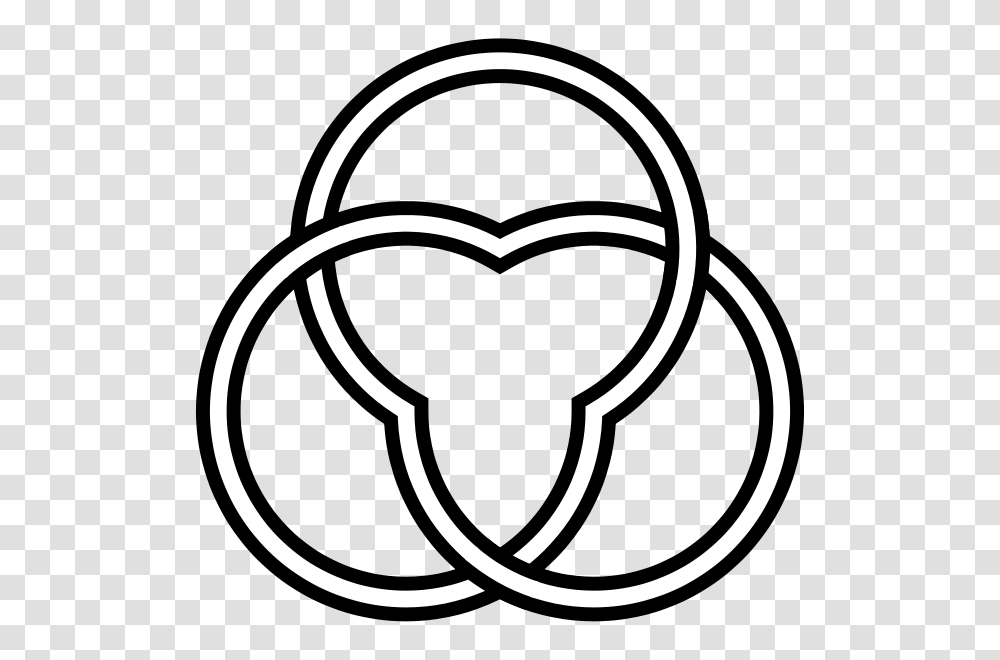 Trefoil Triquetra, Stencil, Heart, Face Transparent Png