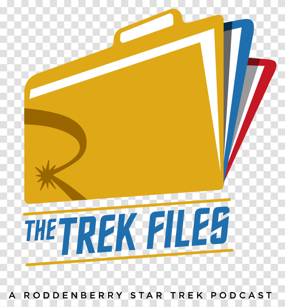 Trek Files The Trek Files Podcast Debuts Today Star Trek Fan Art, Bag, Briefcase, File Folder Transparent Png