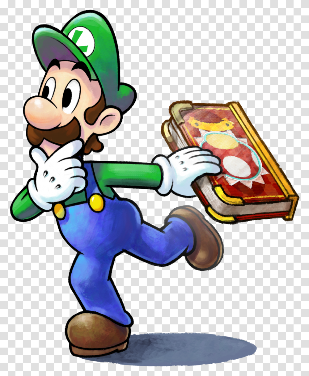Trend Collection Of Free Luigi Fan Art Mario And Luigi Paper Jam Luigi, Elf, Hand, Portrait, Face Transparent Png