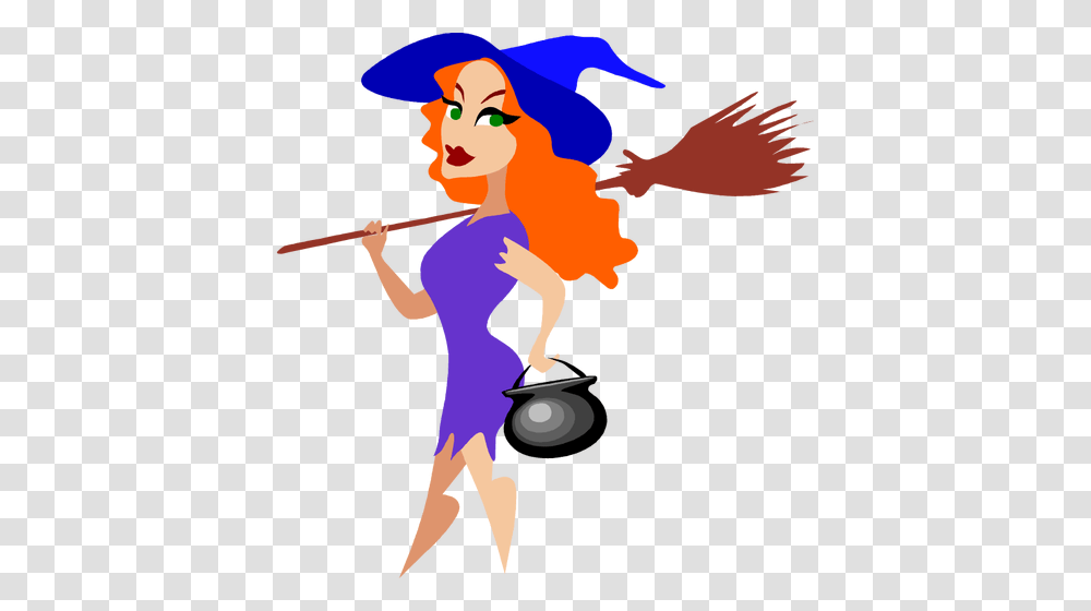 Trendy Witch Vector Image, Female, Face, Girl, Costume Transparent Png