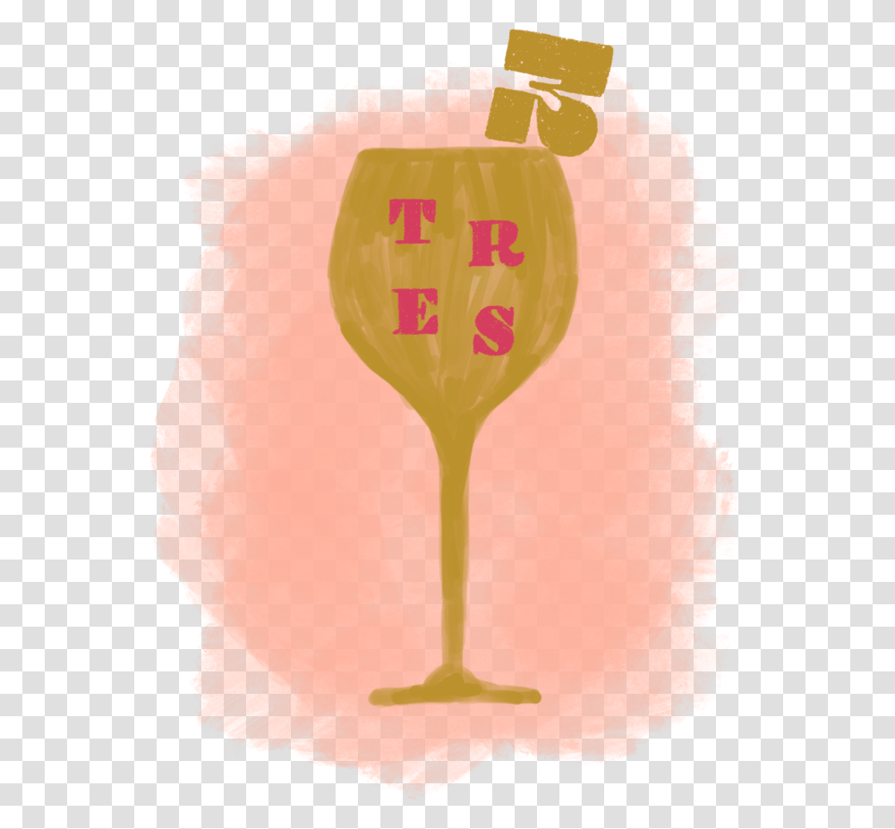 Tres 2 Wine Glass, Goblet, Hand Transparent Png