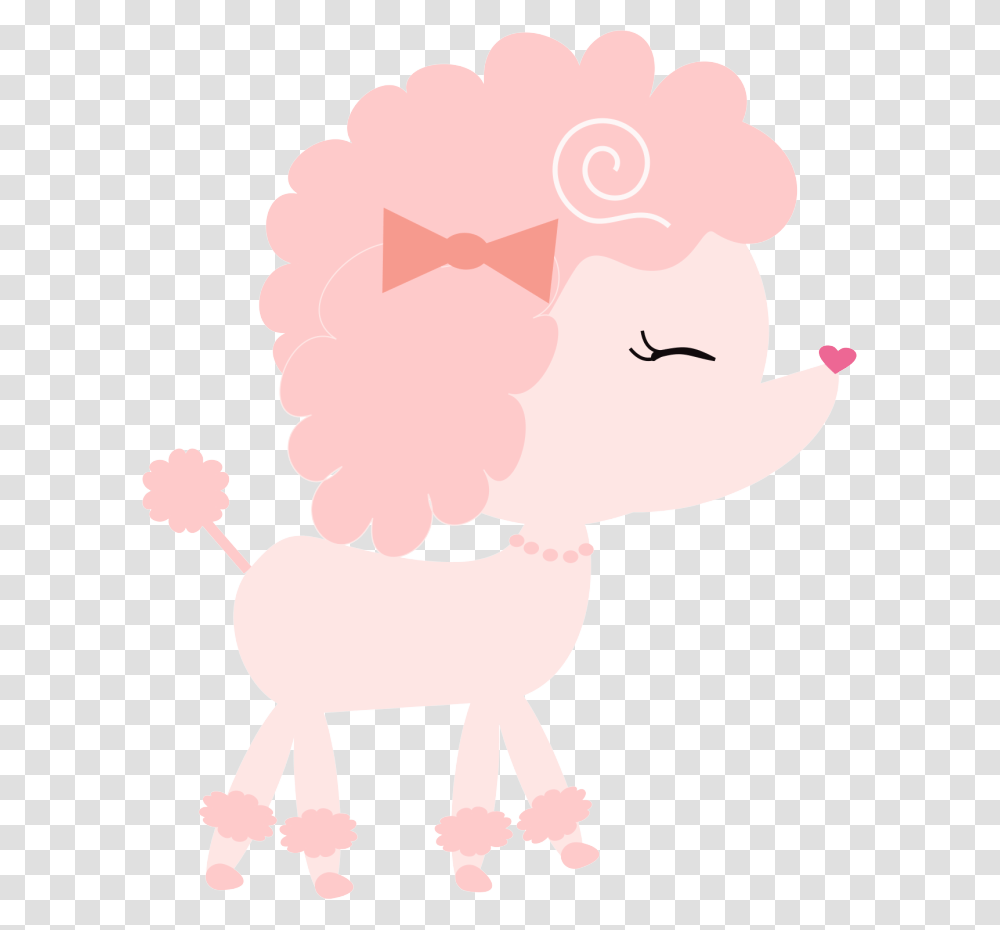 Tres Chic Baby Planners Pink Poodle Clipart, Label, Cupid, Face Transparent Png