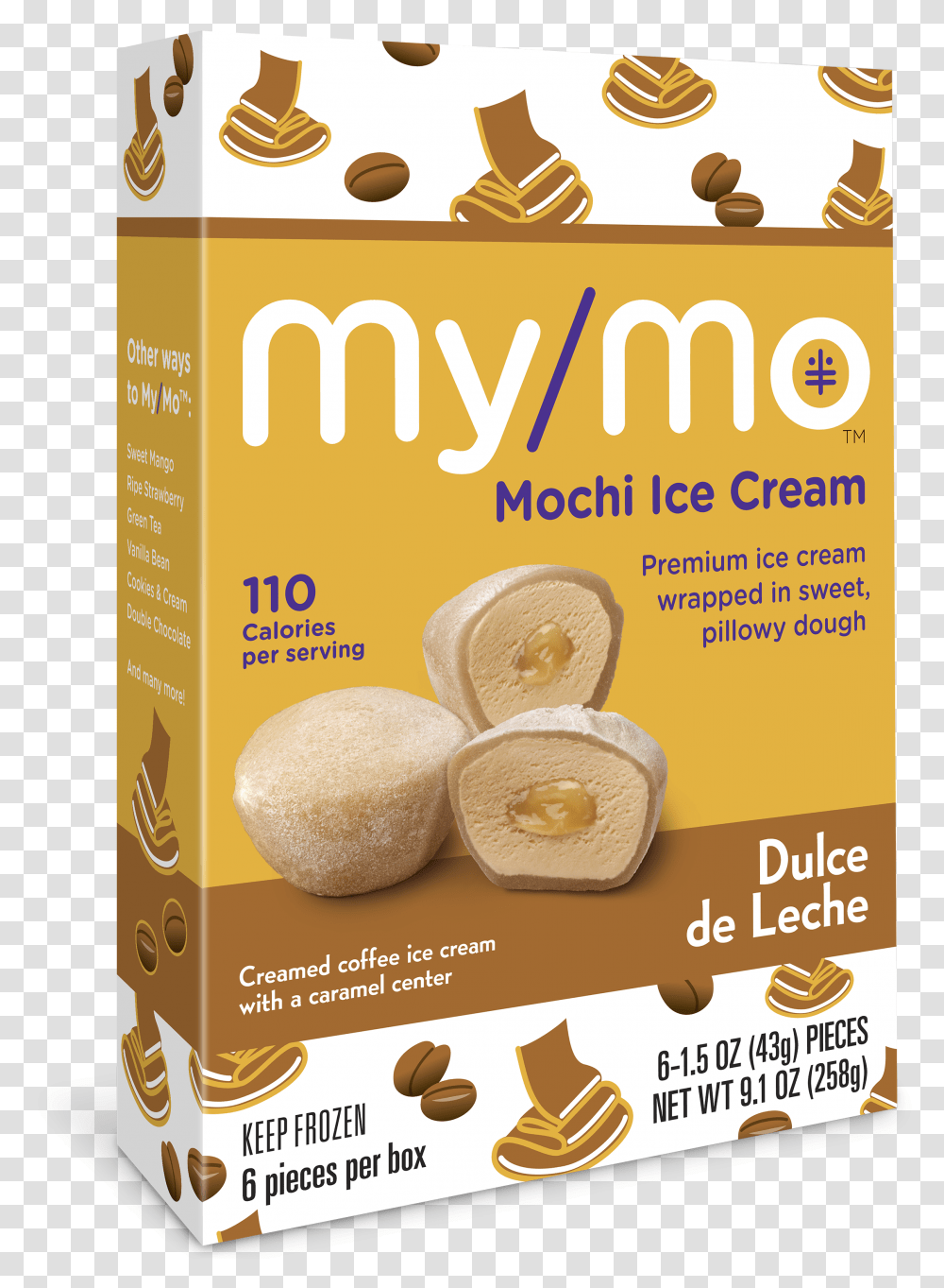 Tres Leches My Mo Mochi Chocolate, Flyer, Poster, Plant, Food Transparent Png