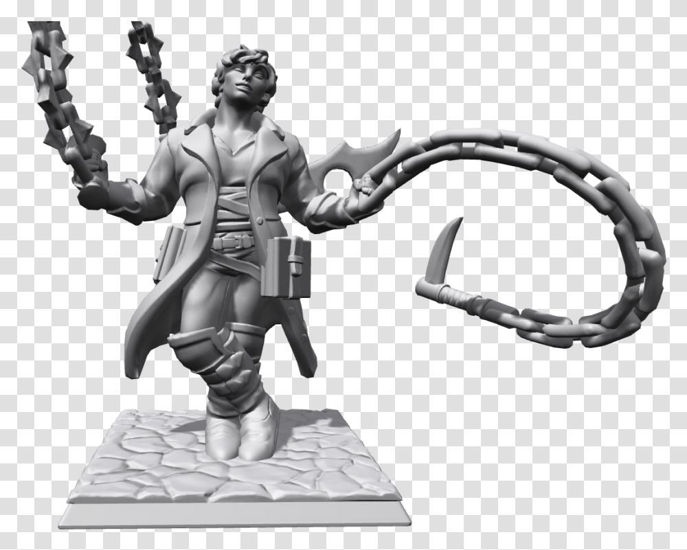 Trevor Belmont Hero Forge, Person, Human, Figurine, People Transparent Png