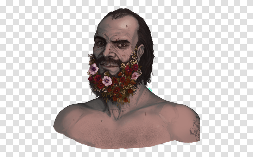 Trevor Philips Beards, Person, Plant, Flower, Head Transparent Png