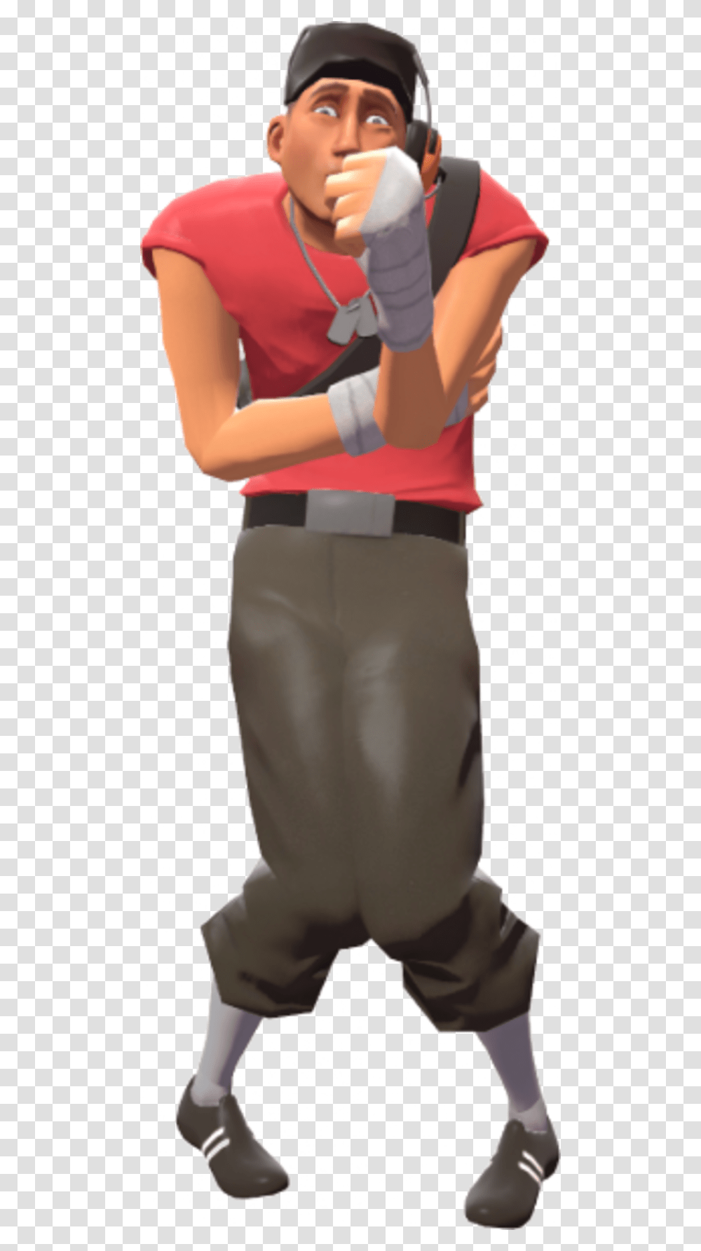 Trevor Philips Tf2 Scared, Apparel, Skirt, Person Transparent Png
