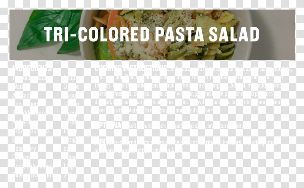 Tri Colored Pasta Salad Stuffed Peppers, Plant, Lunch, Meal, Food Transparent Png