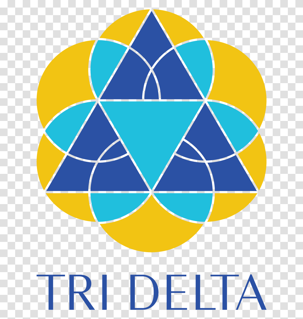 Tri Delta Logo, Pattern, Balloon, Ornament, Triangle Transparent Png