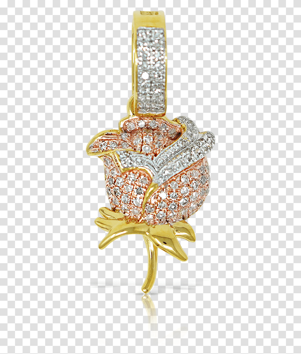 Tri Gold Flower Pendant Alphabet Gold Heart Shape Pendant, Jewelry, Accessories, Accessory, Lamp Transparent Png