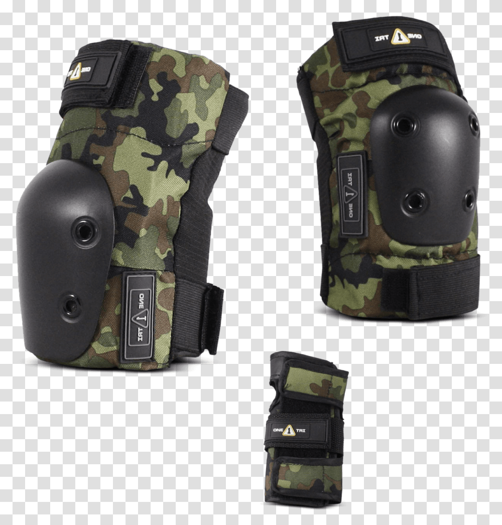 Tri Jr Pad Set Camo Handgun Holster, Helmet, Apparel, Military Uniform Transparent Png