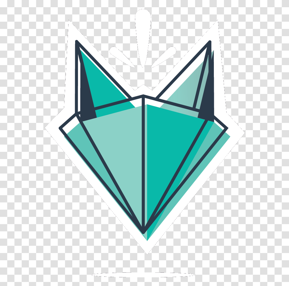 Triangle, Paper, Origami Transparent Png