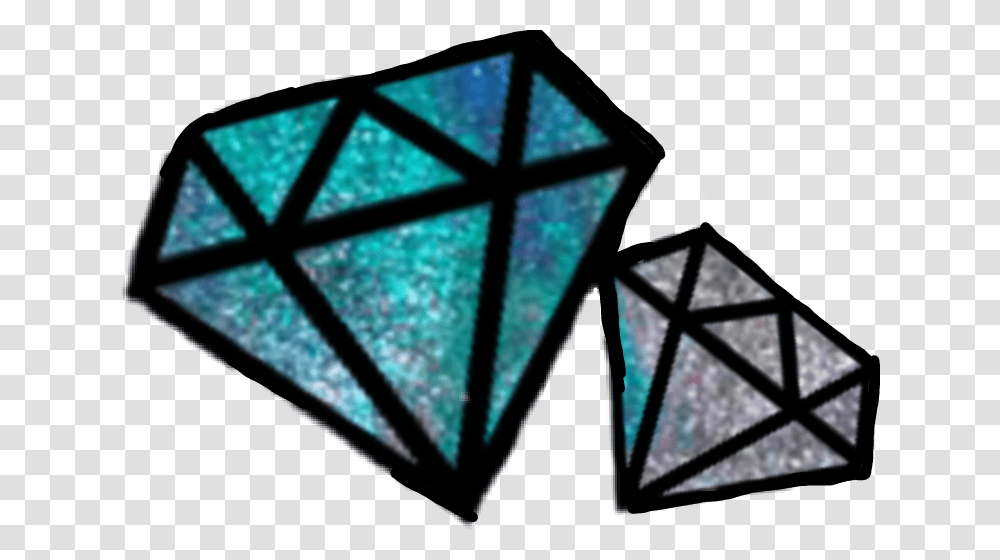 Triangle, Stained Glass, Crystal, Rubix Cube Transparent Png