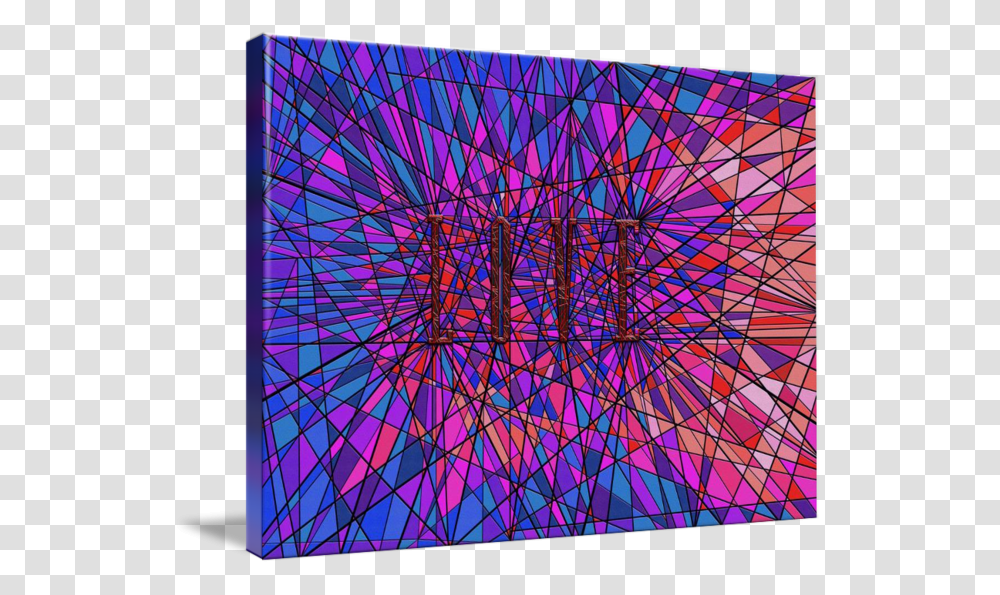 Triangle, Stained Glass, Modern Art Transparent Png