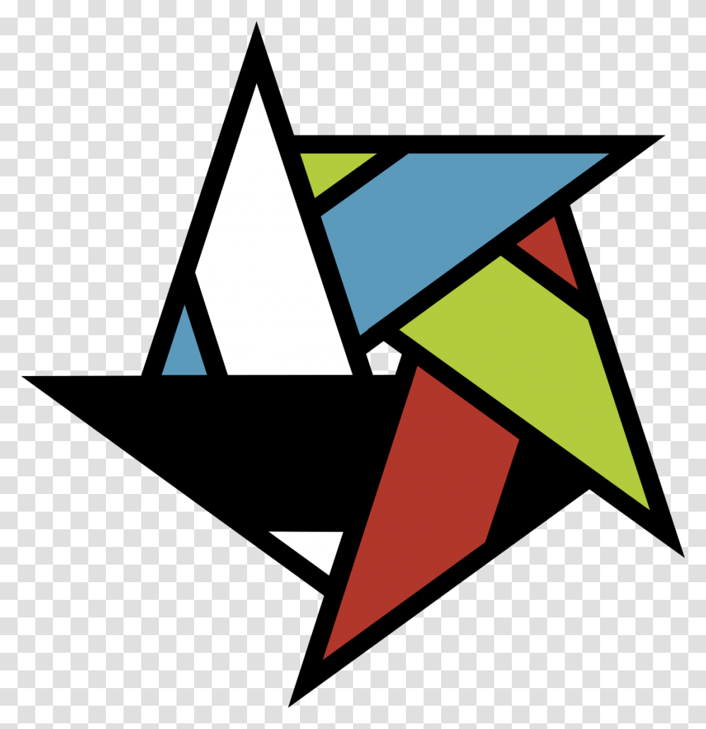 Triangle, Star Symbol, Paper Transparent Png