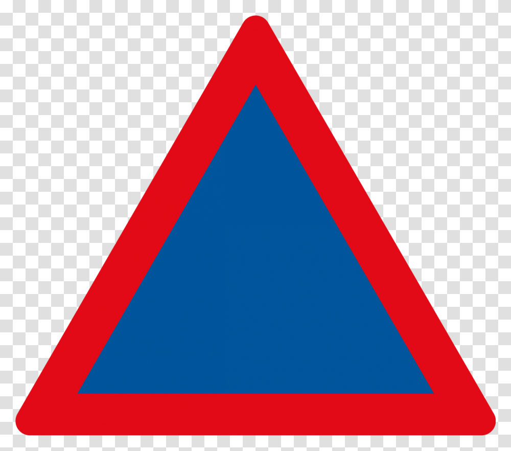 Triangle Border Blue And Red Triangle Transparent Png