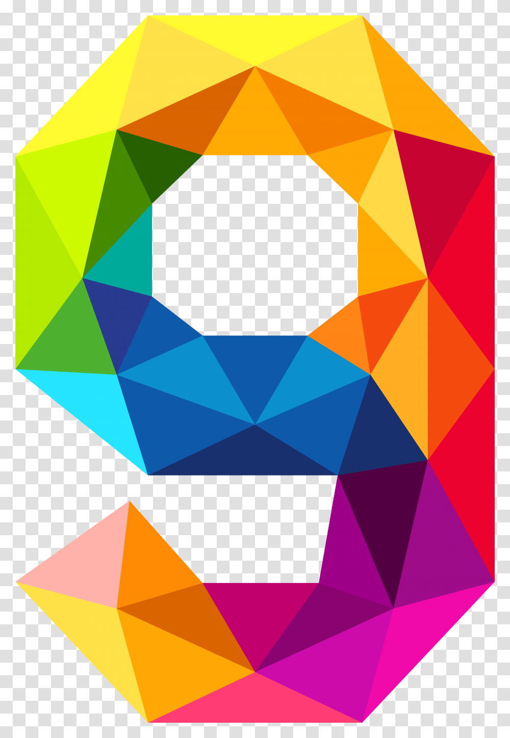 Triangle Clip Design Number 9 No Background, Sphere, Gemstone, Jewelry, Accessories Transparent Png