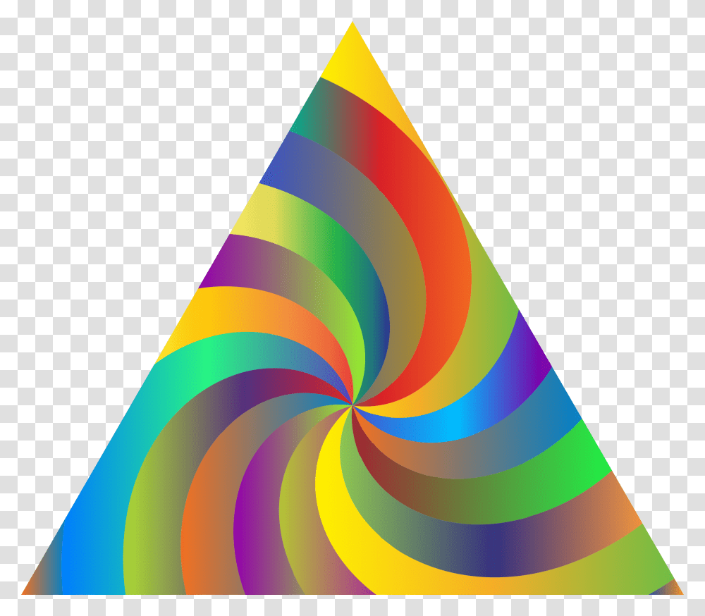 Triangle Clipart, Spiral, Cone Transparent Png