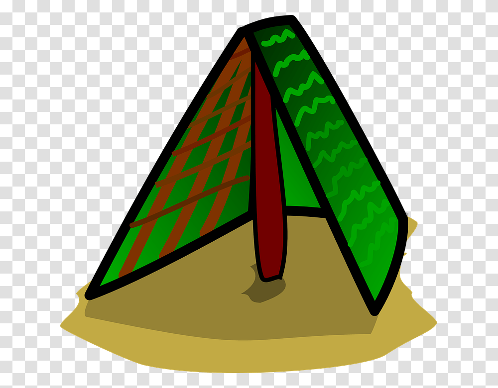 Triangle Clipart Tent, Apparel, Hat, Party Hat Transparent Png