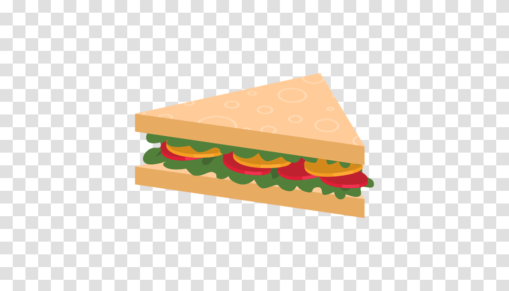 Triangle Clipart Triagle, Box, Sandwich, Food, Lunch Transparent Png