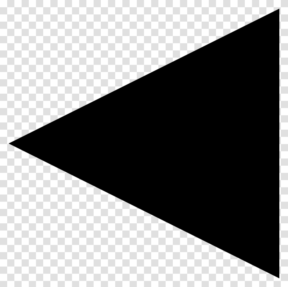 Triangle Facing Left, Logo, Trademark Transparent Png