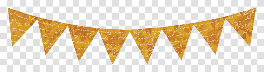 Triangle Flag Banner Gold Birthday Banner, Arrowhead Transparent Png