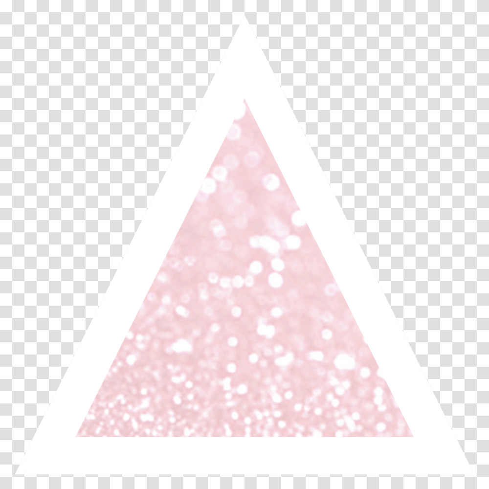 Triangle Geometric Minimalism Kpop Glitter Triangle Transparent Png