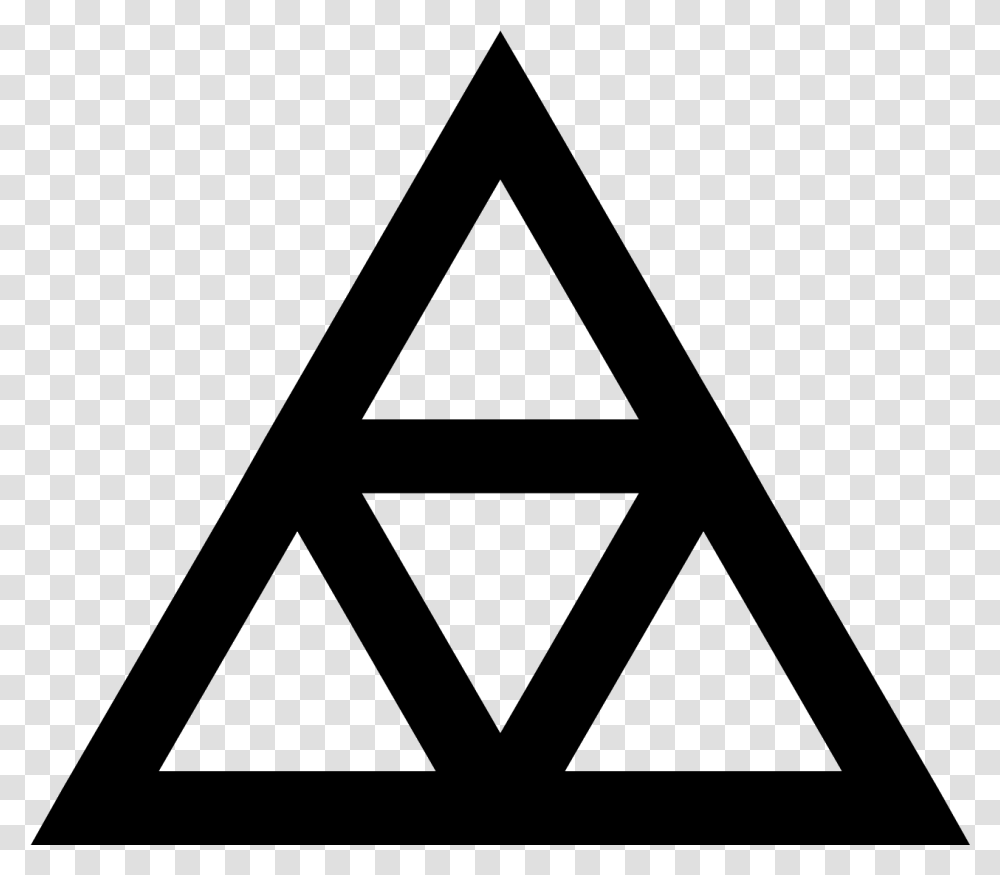 Triangle In A Triangle Symbol, Gray, World Of Warcraft Transparent Png