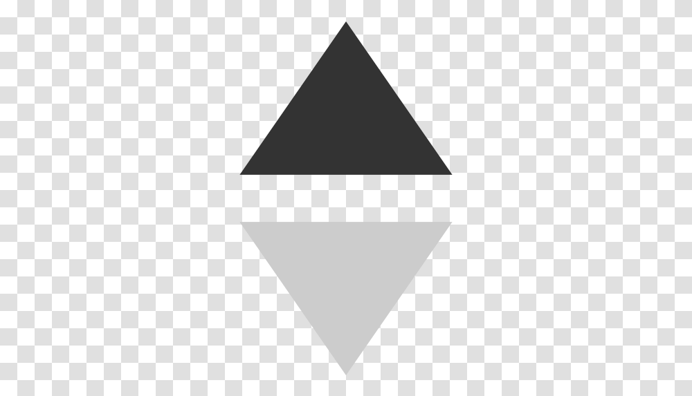 Triangle Line Cone Logo Ascending Descending Icon, Label, Text, Rug, Plectrum Transparent Png