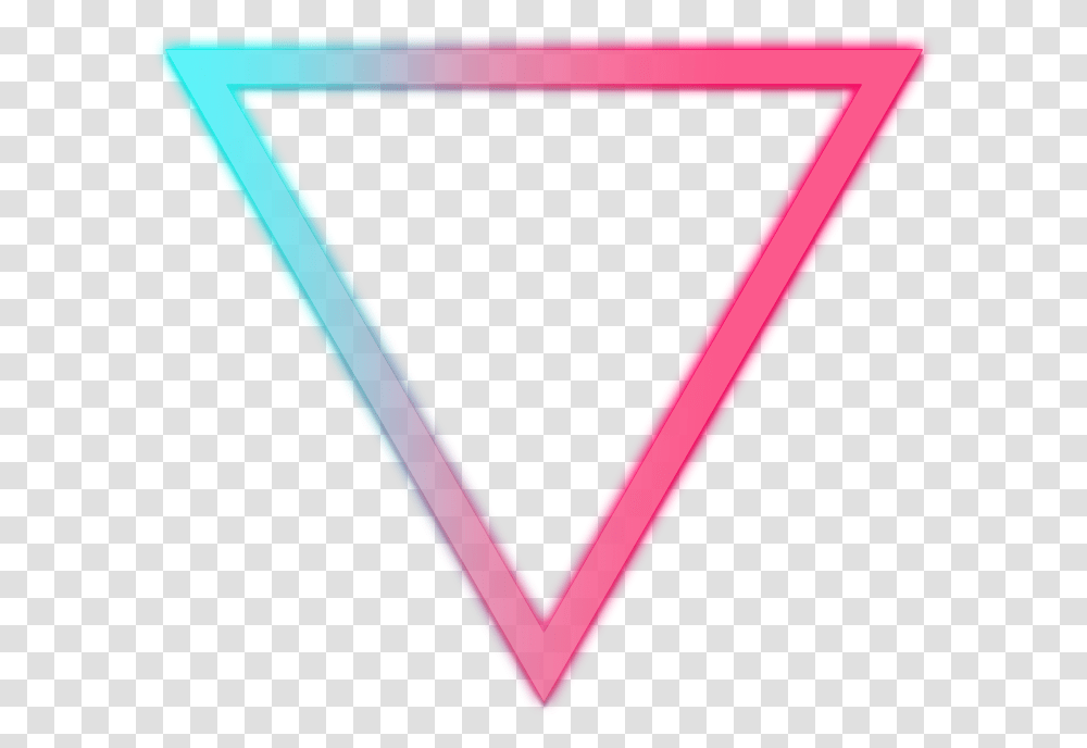Triangle Neon Neon Treugolnik 4asno4i Geometric Triangle Transparent Png