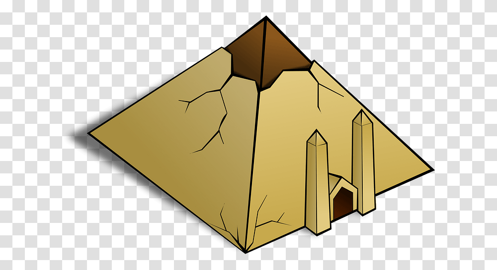 Triangle Of Egypt, Wood, Plywood, Paper Transparent Png