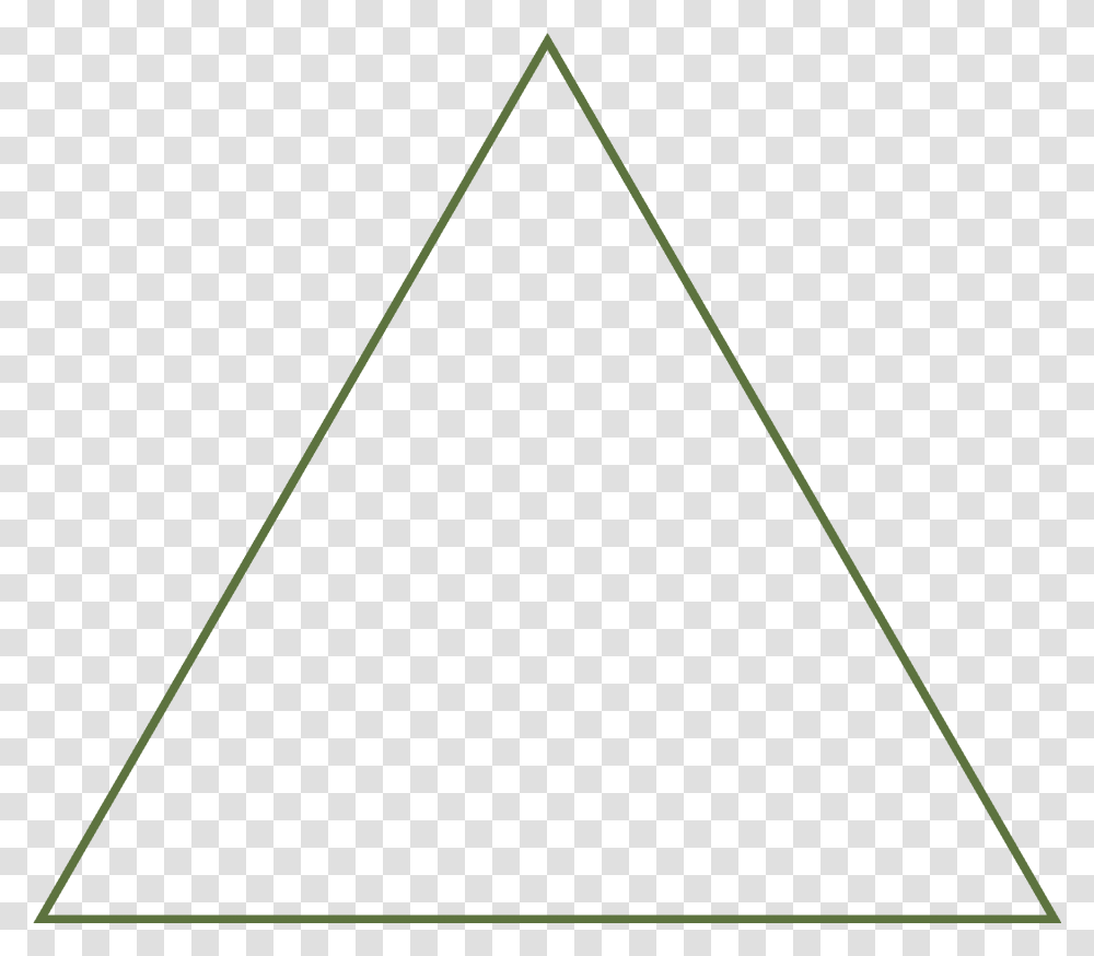 Triangle Outline Triangle With White Border, Bow Transparent Png