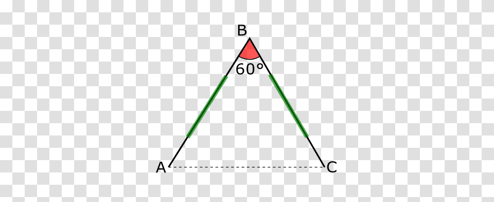 Triangle Perimeter And Area Of Equilateral Triangle, Bow Transparent Png