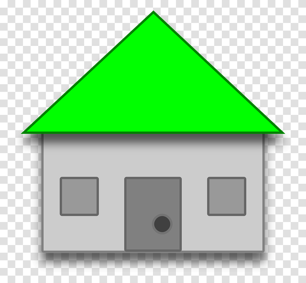 Triangle Roof Clipart, Mailbox, Letterbox, Building, Housing Transparent Png