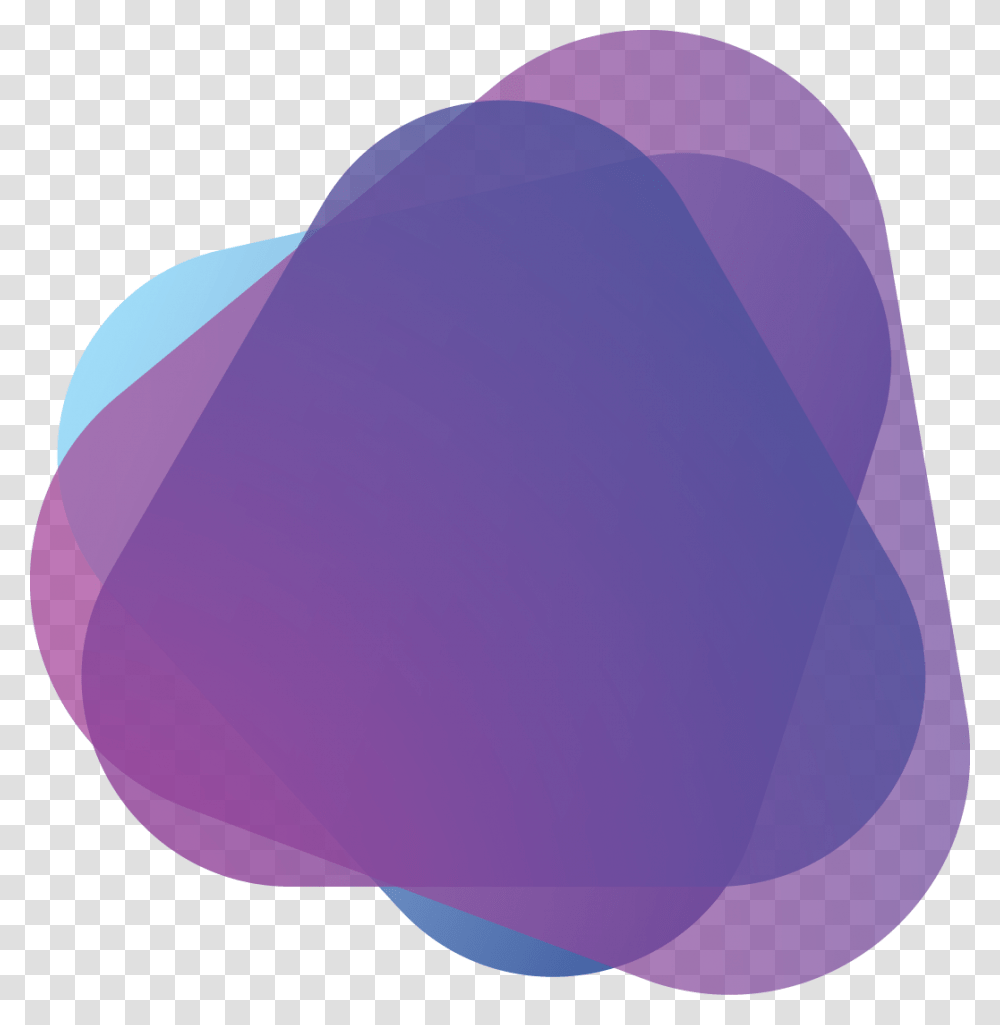 Triangle Shape Illustration, Apparel, Purple, Balloon Transparent Png