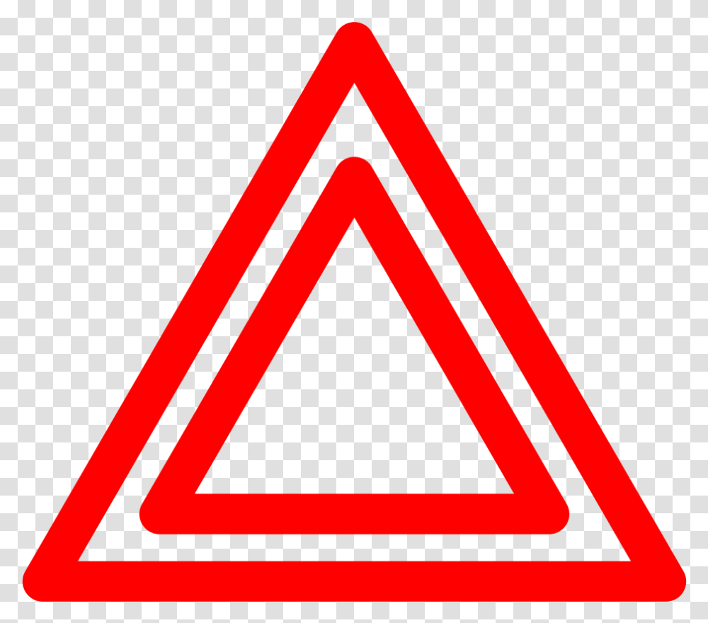 Triangle Shape Objects Outline Transparent Png