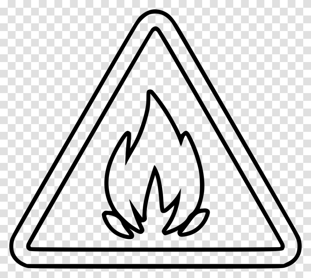 Triangle, Sign, Road Sign, Lawn Mower Transparent Png