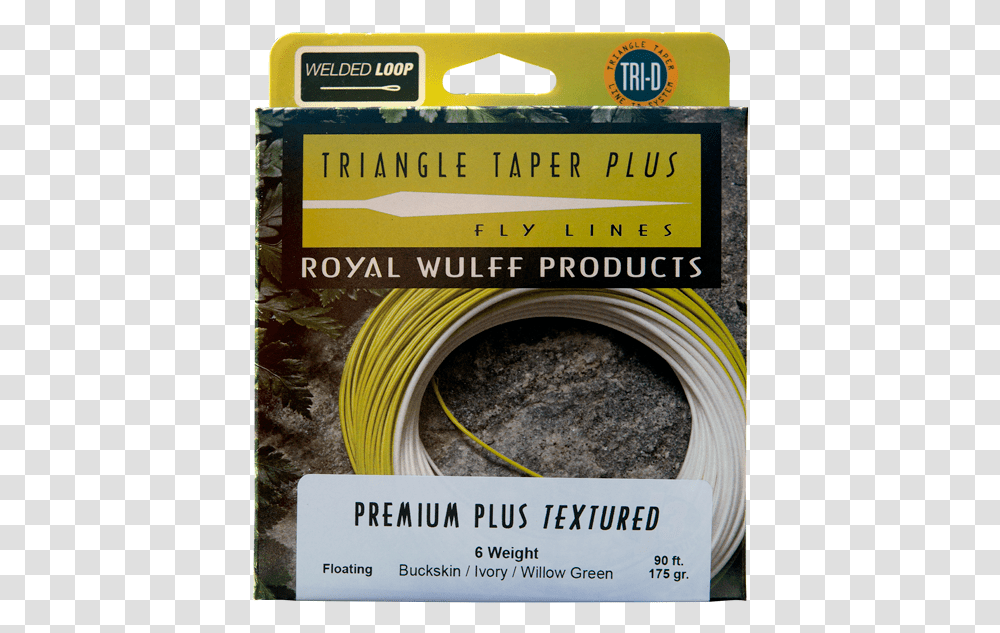 Triangle Taper Premium Plus Textured Royal Wulff Triangle Taper Plus, Label, Poster, Advertisement, Flyer Transparent Png