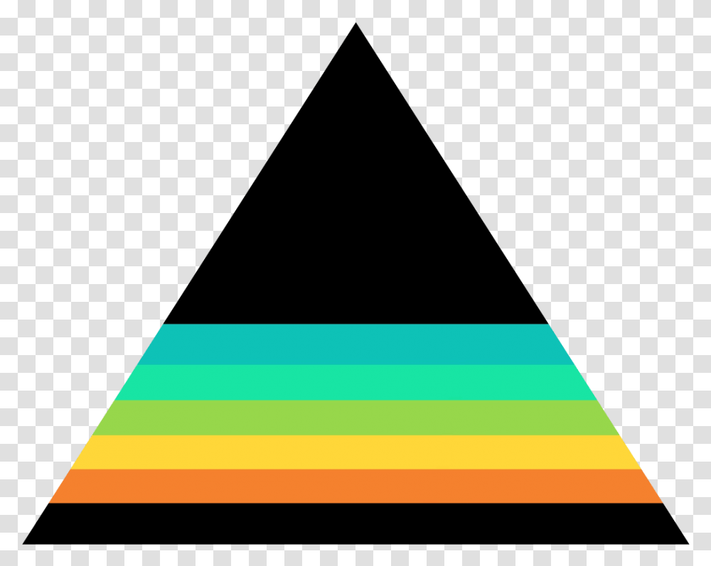 Triangle Triangulo Black Colors Vintage Polaroid Triangle, Rug Transparent Png