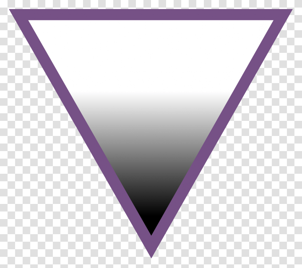 Triangle Upside Down Asexuality Triangle Transparent Png