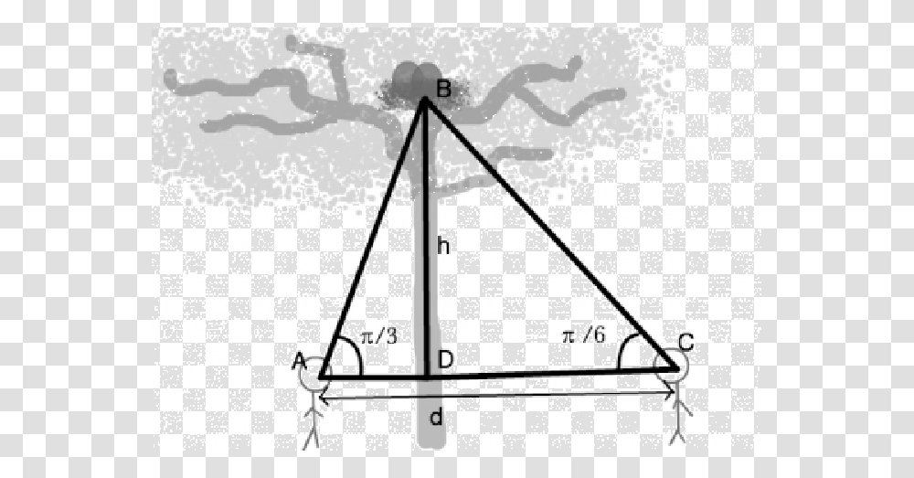 Triangle, Utility Pole, Plot, Bow, Diagram Transparent Png