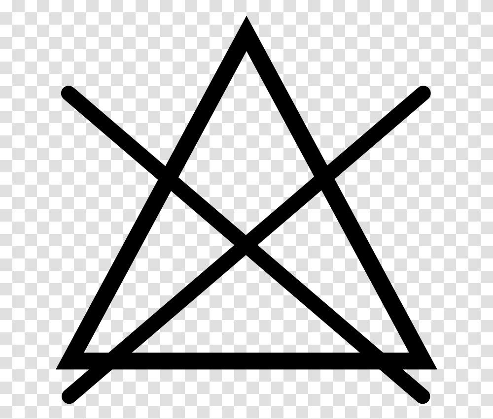 Triangle With A Cross Through, Gray, World Of Warcraft Transparent Png