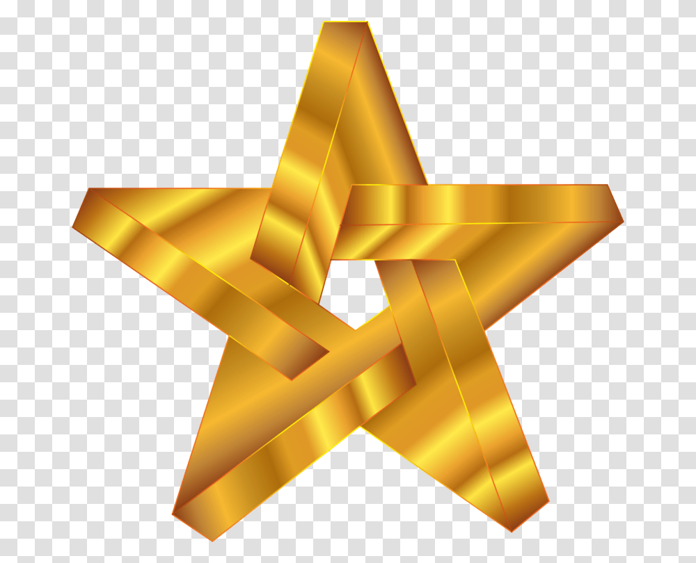 Triangleanglesymmetry Gold Star, Lamp, Star Symbol Transparent Png
