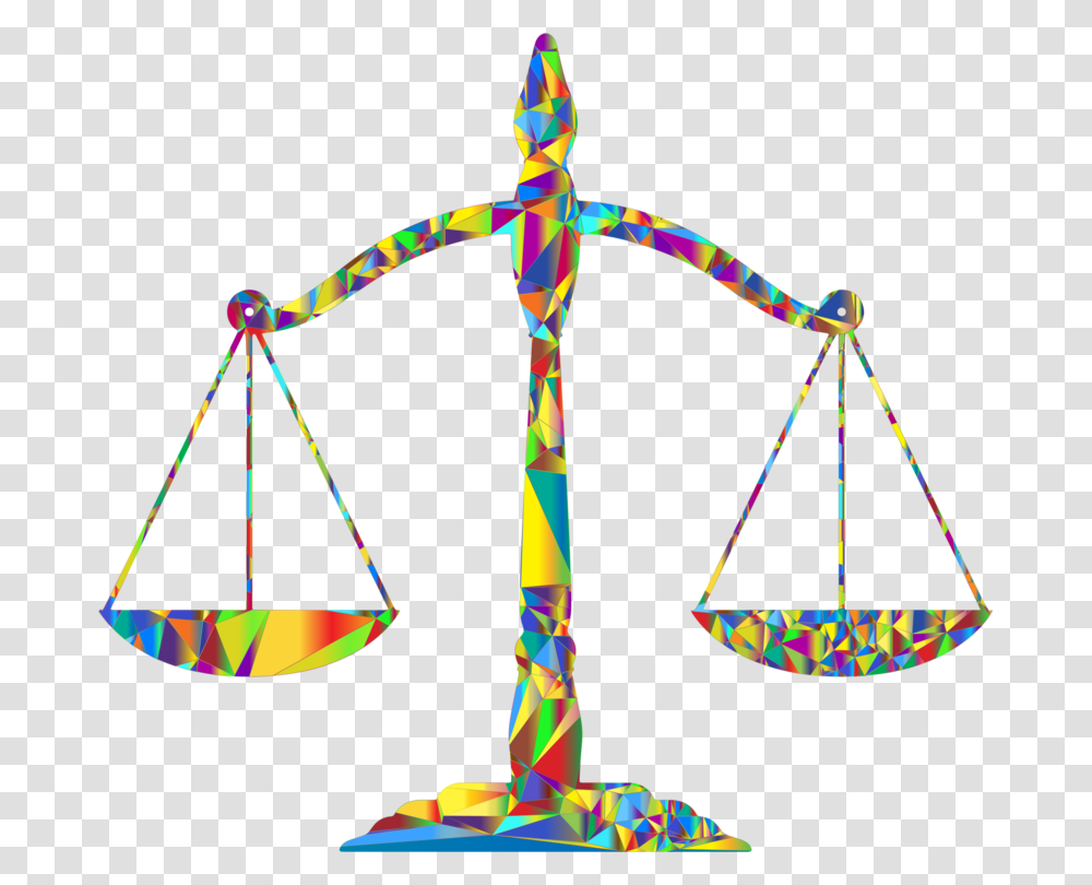 Triangleareabody Jewelry Scales Of Justice Rainbow Transparent Png