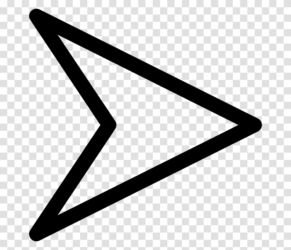 Triangleareasymbol White Arrow Right, Gray, World Of Warcraft Transparent Png