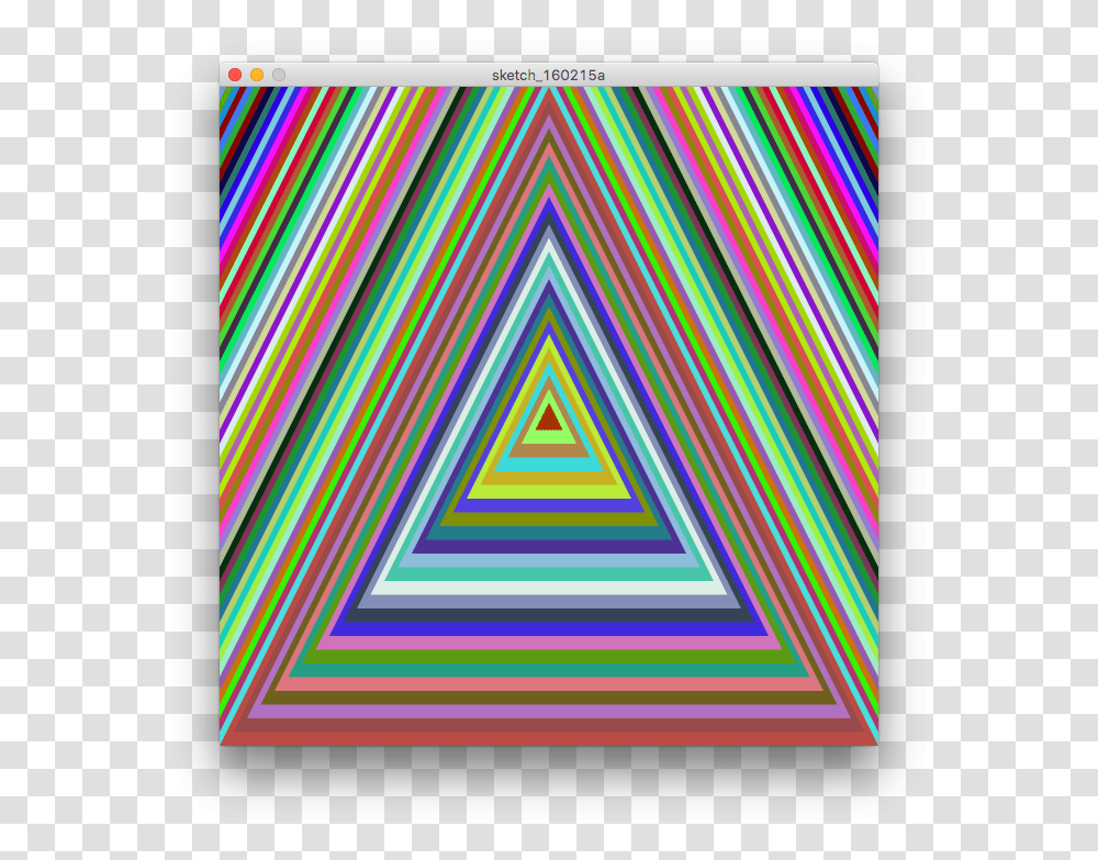 Triangles Trippy Triangles, Rug Transparent Png