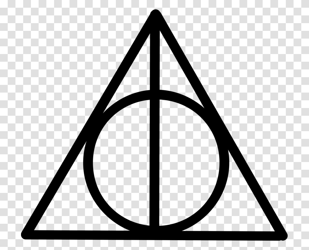 Trianglesymbolparallel Symbol Harry Potter Deathly Hallows, Gray, World Of Warcraft Transparent Png